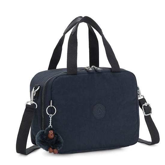 Plecaki Kipling Miyo Lunch Bag Niebieskie | PL 1071LI